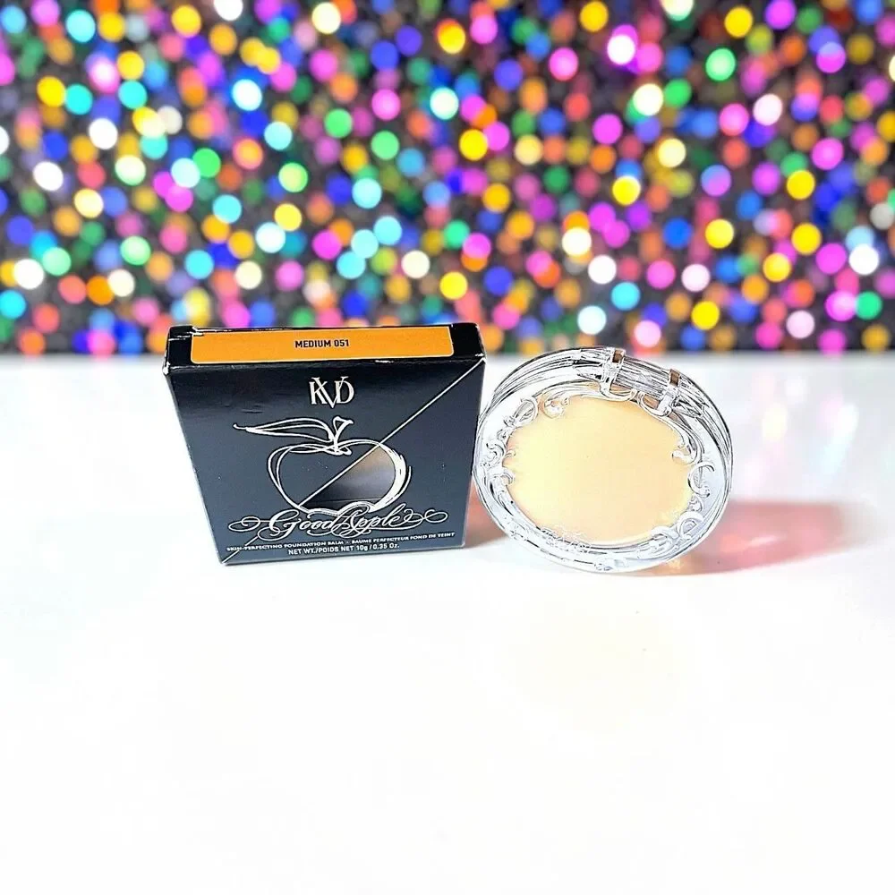 Kat Von D KVD Good Apple Skin-Perfecting Foundation Balm in Medium 051 .35oz NIB
